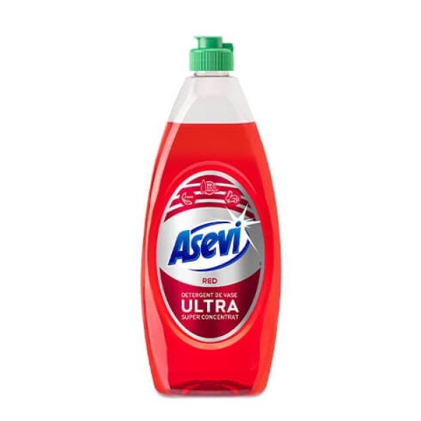 Asevi Detergent de Vase Ultra Red 650 ml