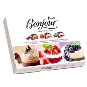Konti Bonjour Desert Sortiment Mix 348 gr